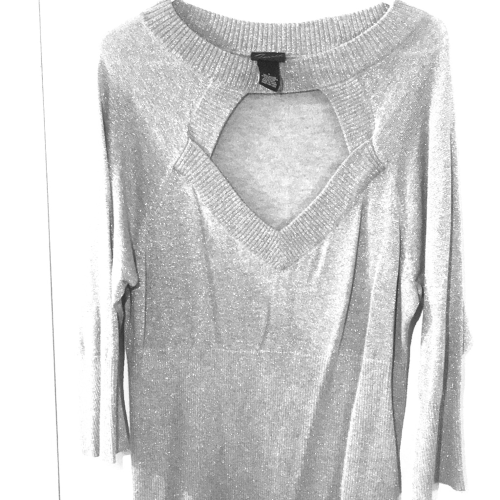 Bright Metallic Sweater